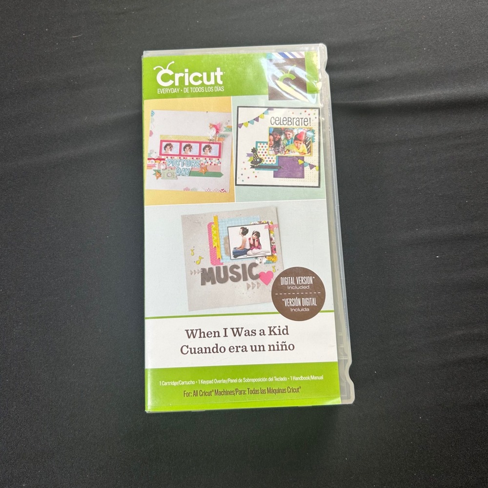 Cricut C everyday When I was a kid Cartridge Link Status Unknown